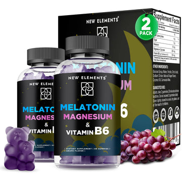 Melatonin Gummies With Magnesium And Vitamin B6