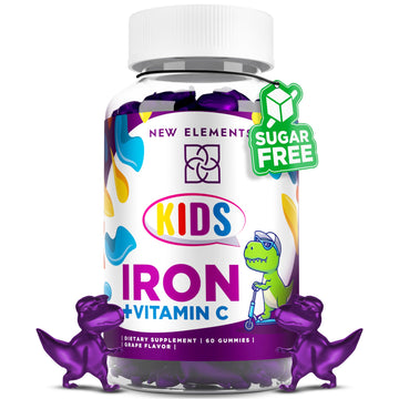 New Elements - Iron Gummies With Vitamin C For Kids
