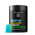 Biotin Gummies with Collagen & DHT Blocker