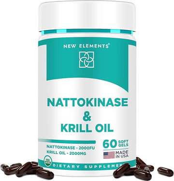 New Elements - The best Nattokinase Supplement With Krill Oil