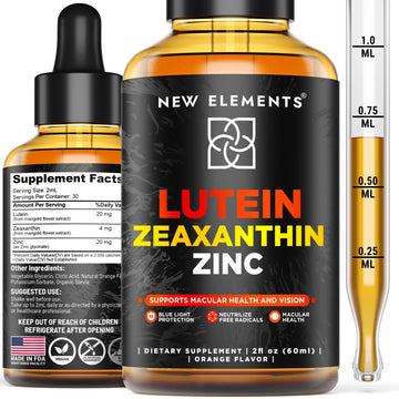 The Best Liquid Lutein Drops With Zeaxanthin And Zinc