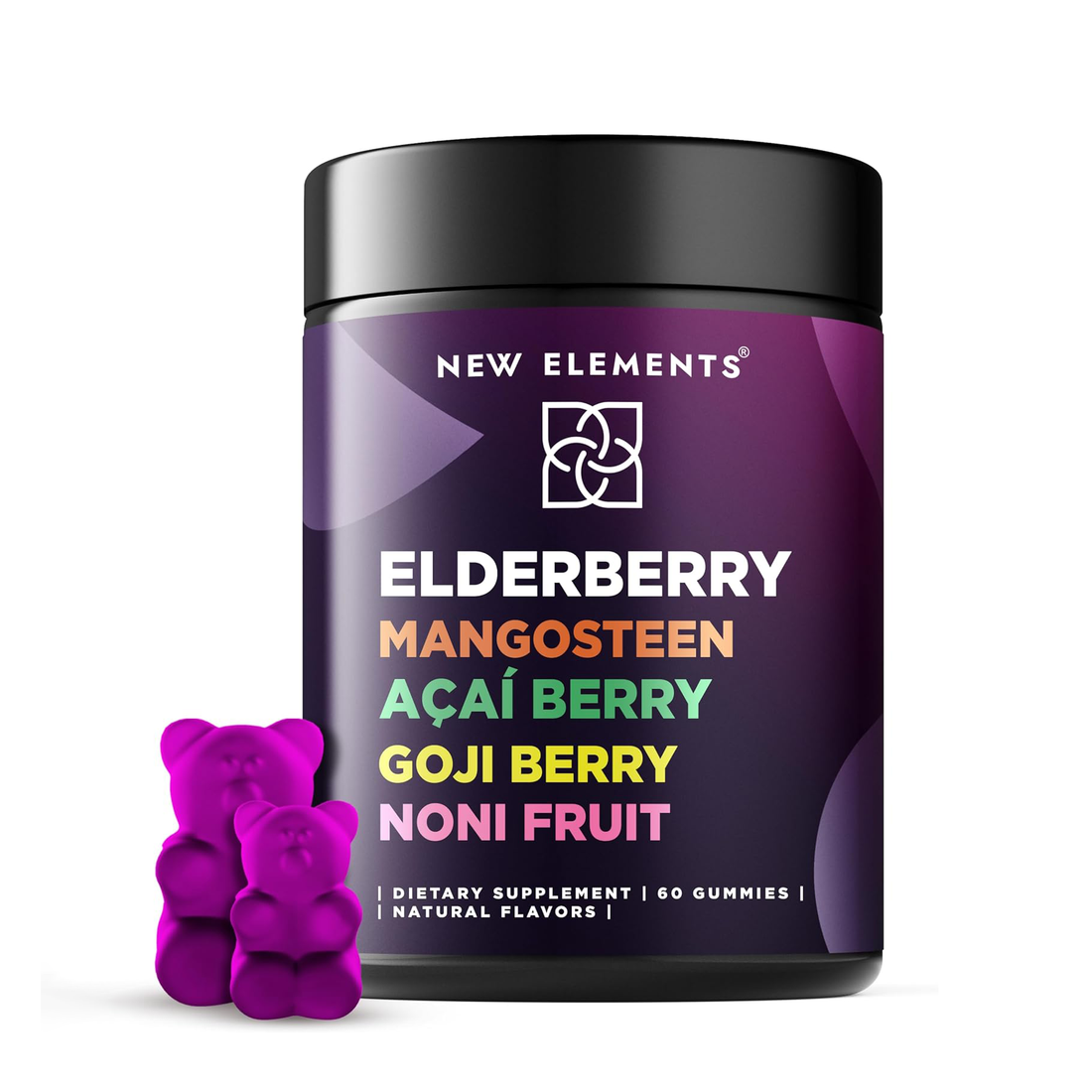 Elderberry Gummies with Mangosteen